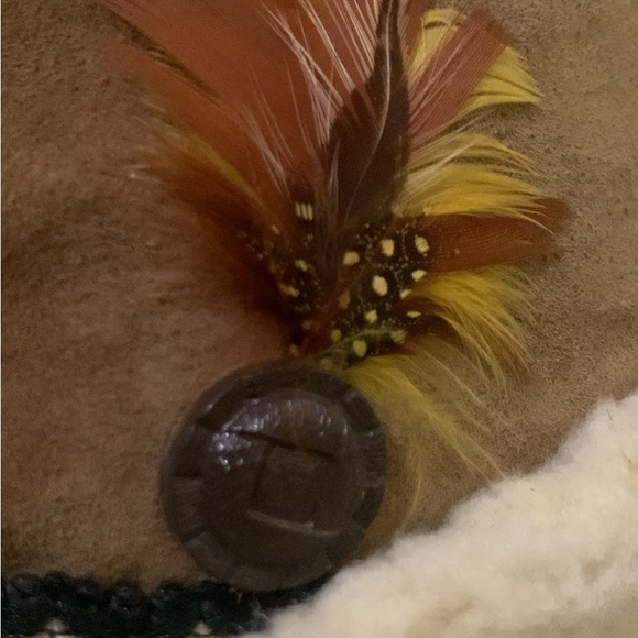 Vintage genuine suede hat was kept as a collection - Picture 4 of 10